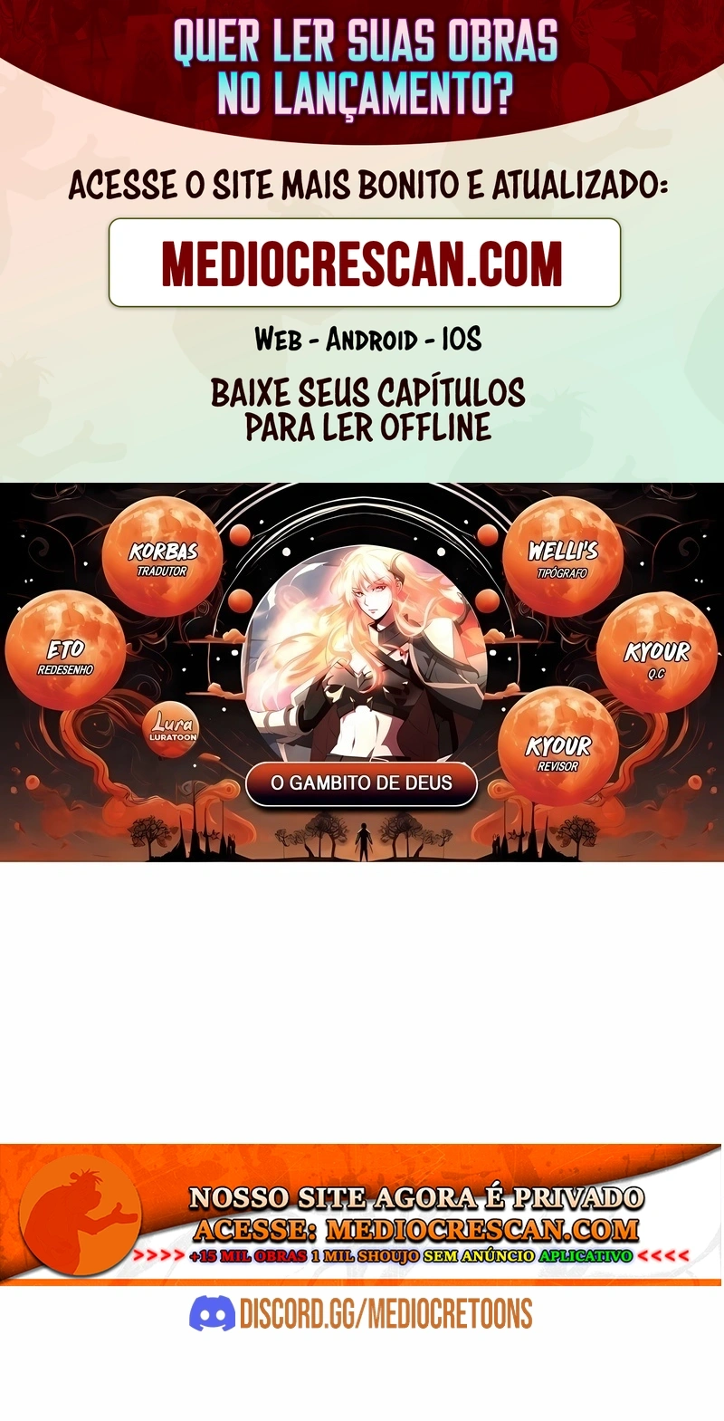 O Gambito de Deus Capítulo 28 Página 1