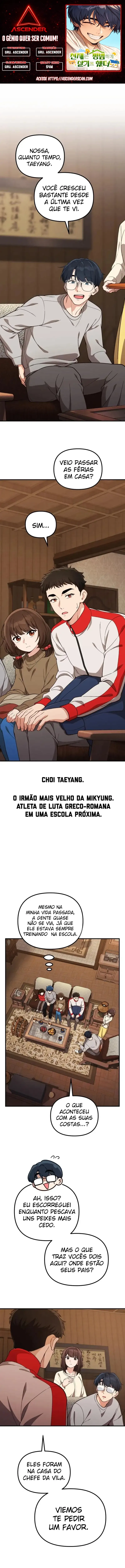 O Gênio Quer Ser Comum! Capítulo 14 Página 1