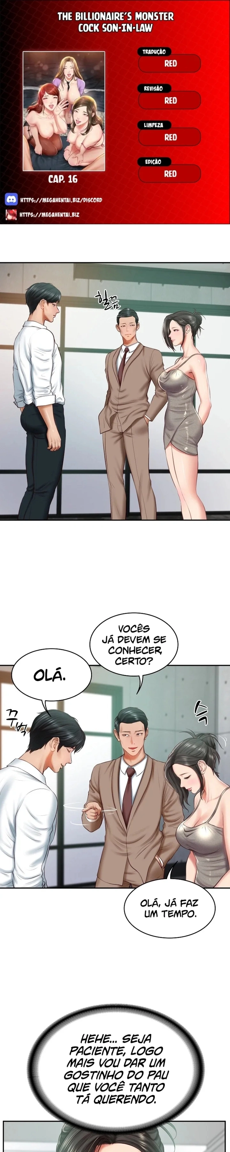 O genro do galo monstro do bilionário Capítulo 16 Página 1