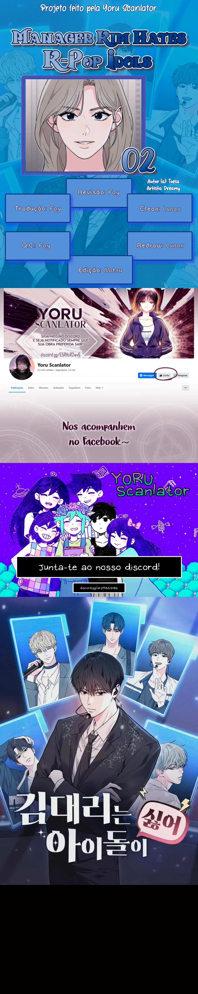 O gerente Kim odeia ídolos de K-Pop. Capítulo 2 Página 1