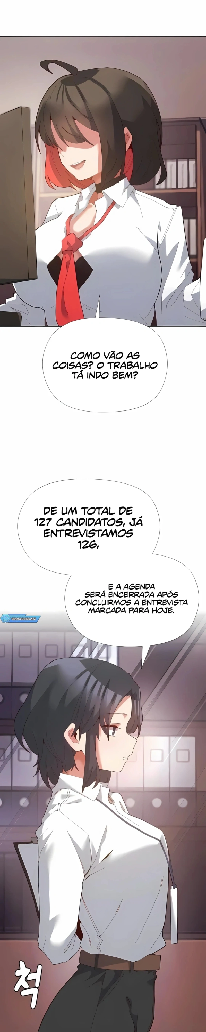 O herói é o secretário sob a mesa Capítulo 1 Página 38
