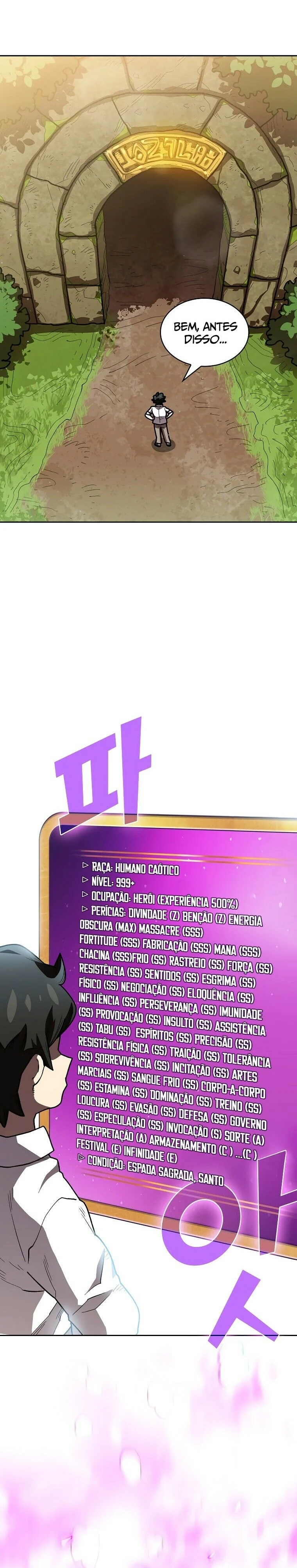 O Herói Lixo de rank FFF Capítulo 110 Página 22