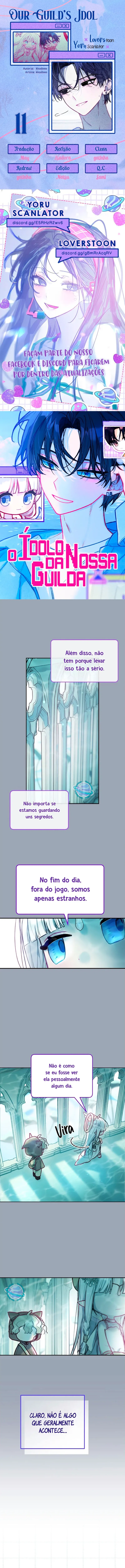 O Ídolo da nossa Guilda Capítulo 11 Página 1