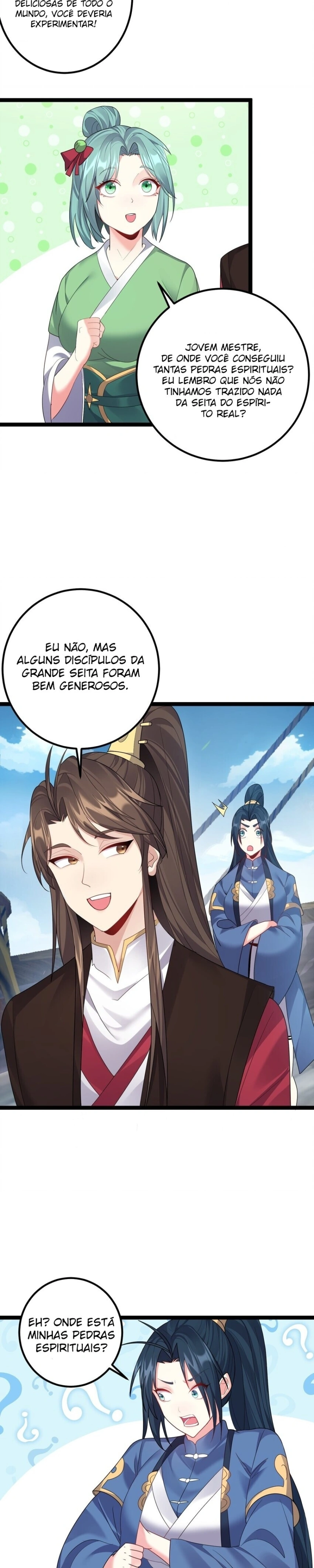 Reincarnated as the Villain in a Cultivation Game Capítulo 103 Página 7