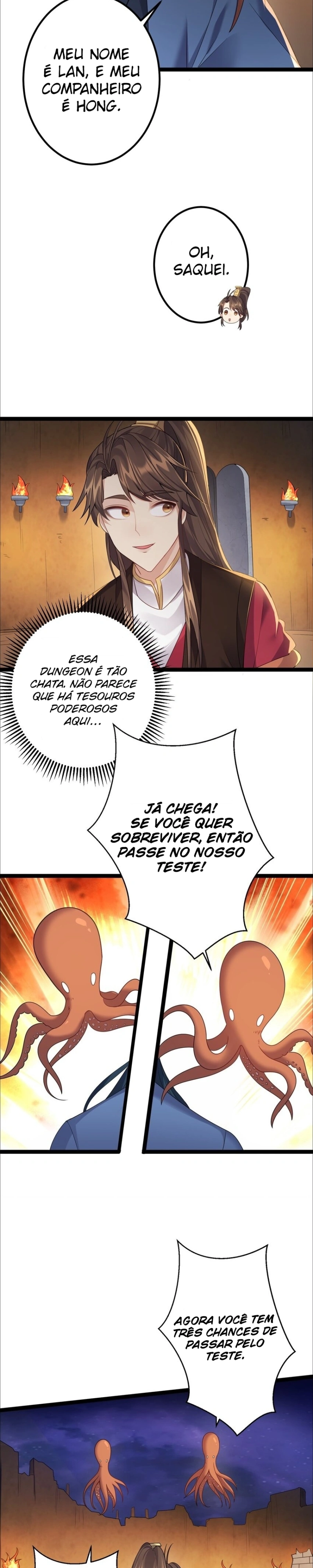 Reincarnated as the Villain in a Cultivation Game Capítulo 110 Página 3