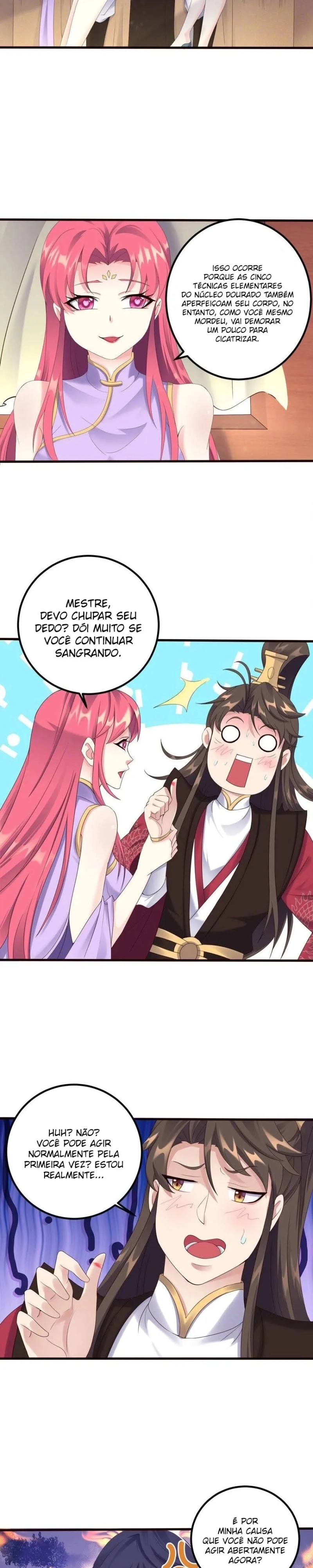 Reincarnated as the Villain in a Cultivation Game Capítulo 170 Página 2
