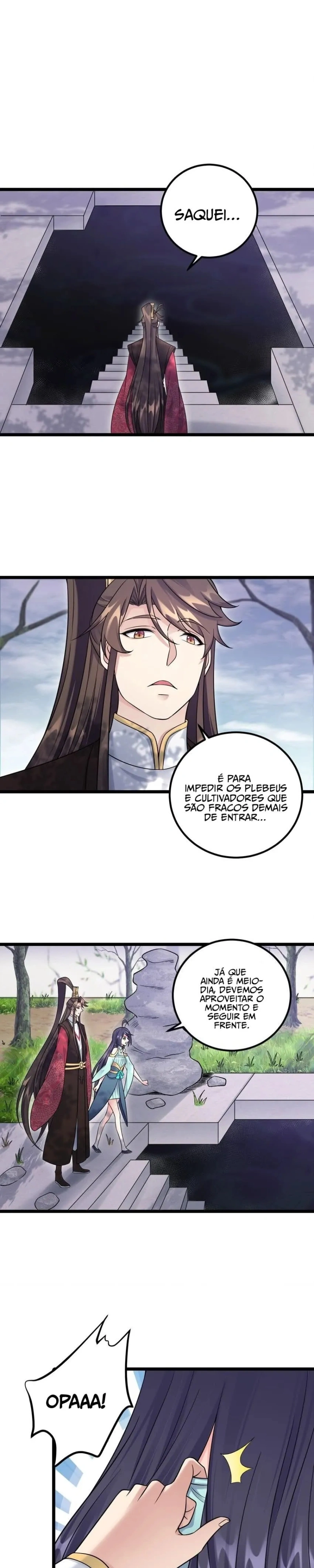 Reincarnated as the Villain in a Cultivation Game Capítulo 174 Página 8