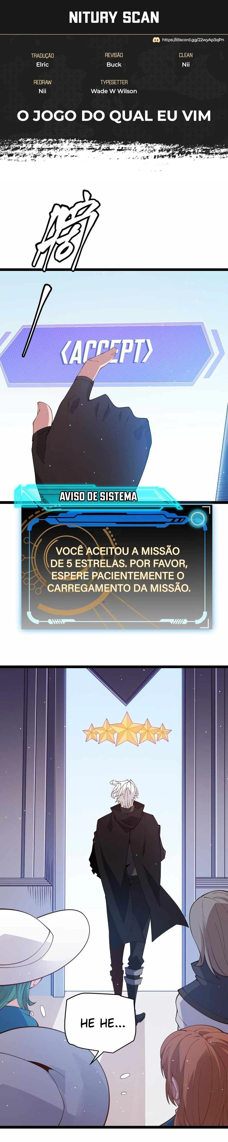 O Jogo do Qual Eu Vim Capítulo 102 Página 1