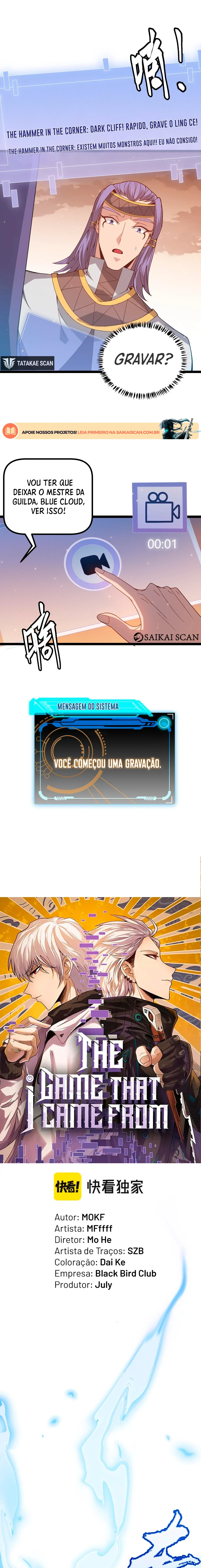 O Jogo do Qual Eu Vim Capítulo 34 Página 2