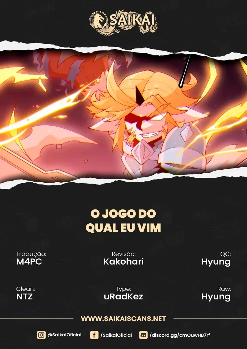 O Jogo do Qual Eu Vim Capítulo 74 Página 1