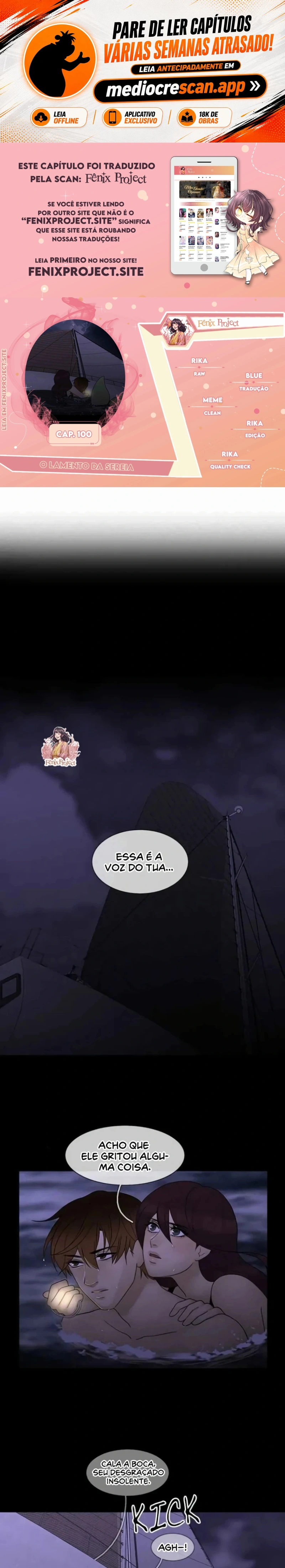 O Lamento da Sereia Capítulo 100 Página 1
