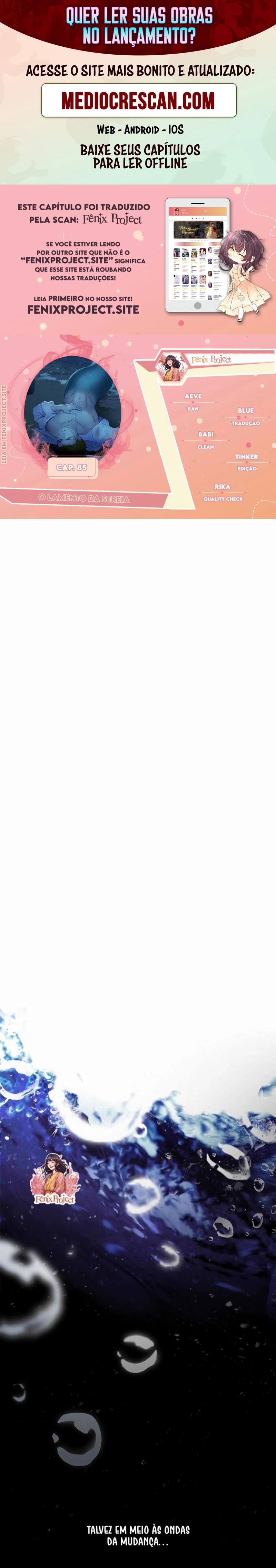 O Lamento da Sereia Capítulo 85 Página 1
