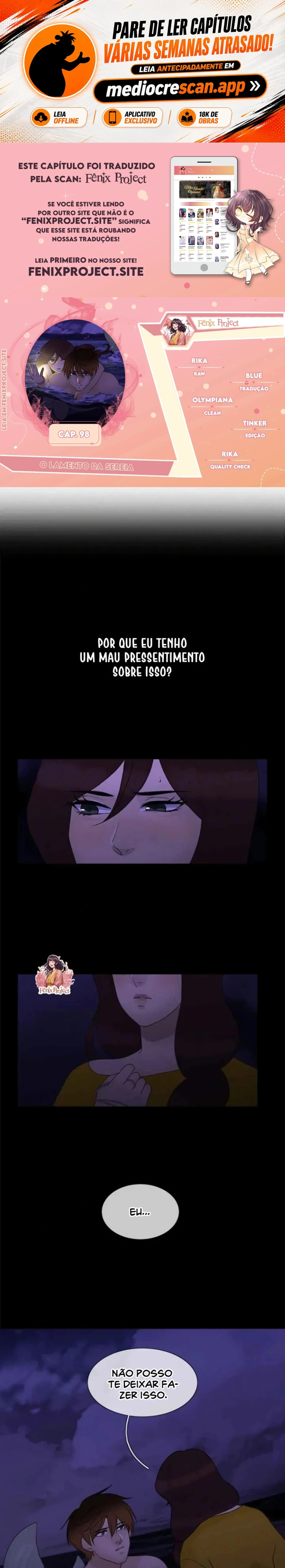 O Lamento da Sereia Capítulo 98 Página 1