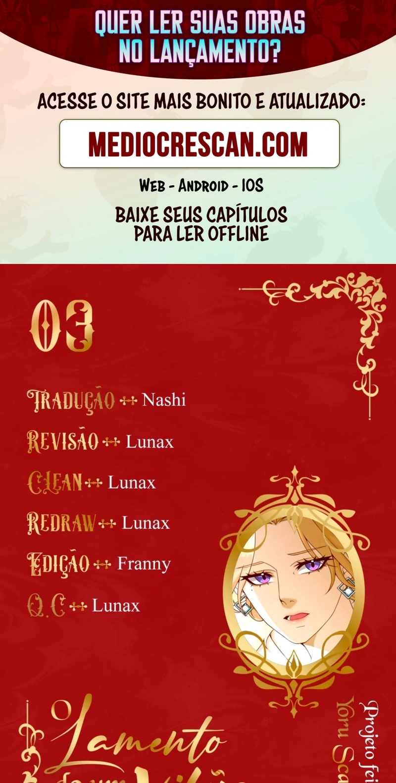 O Lamento de Um Vilão Capítulo 3 Página 1
