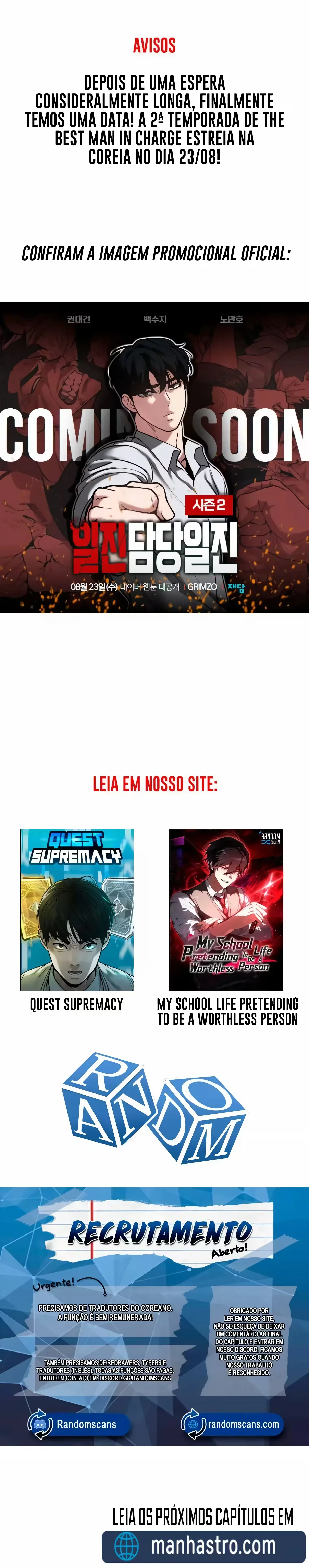 O Melhor Homem no Comando Capítulo 56.5 Página 1