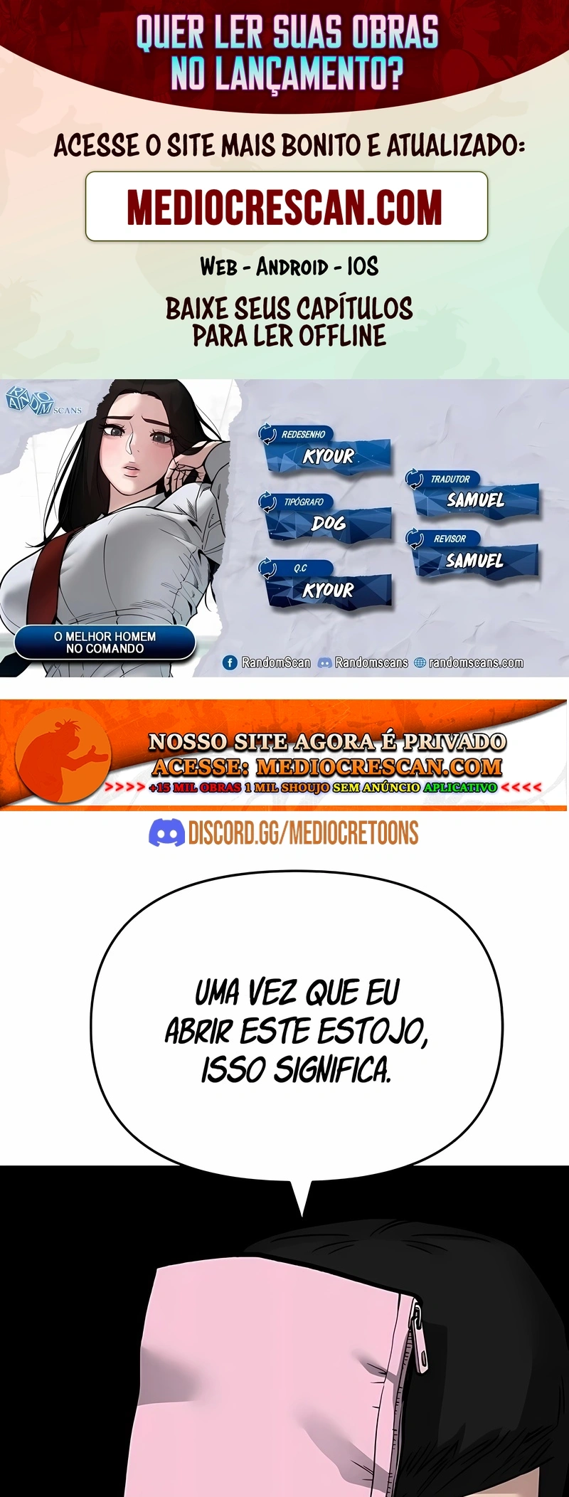 O Melhor Homem no Comando Capítulo 71 Página 1