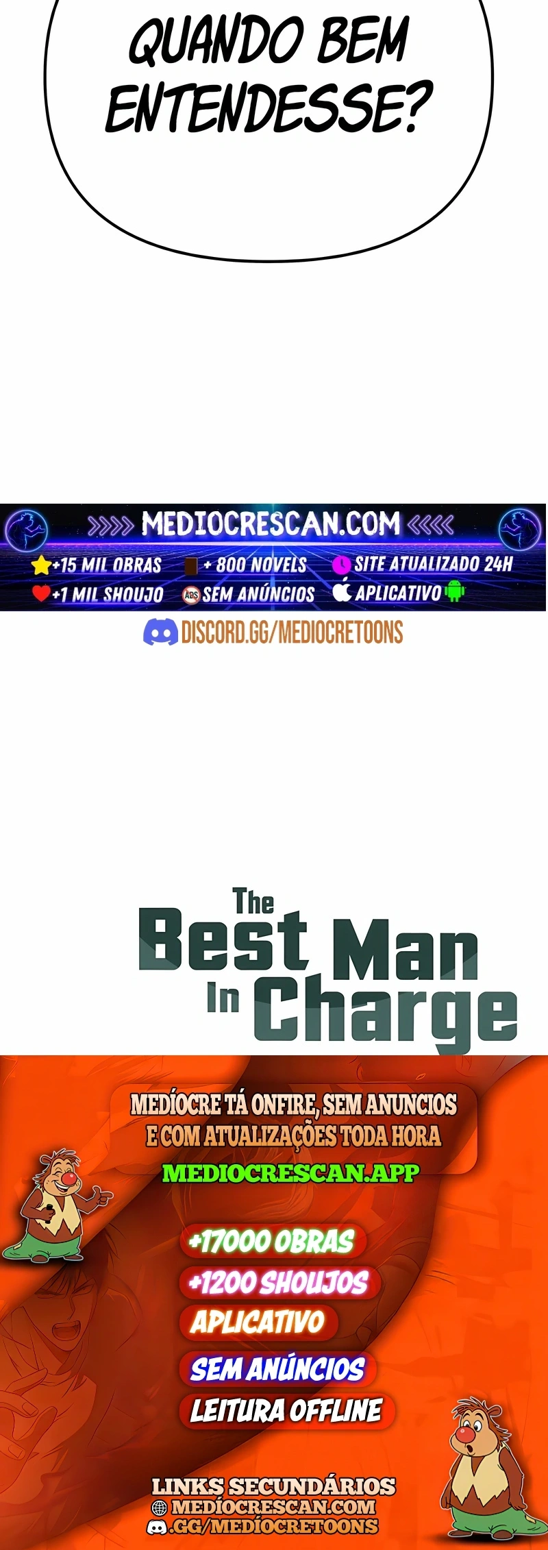 O Melhor Homem no Comando Capítulo 99 Página 120