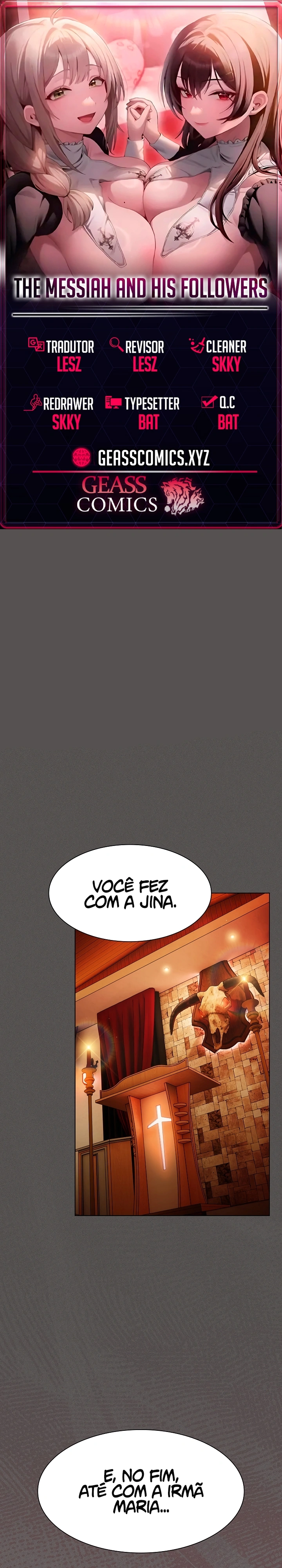 O Messias e Seus Seguidores Capítulo 38 Página 1