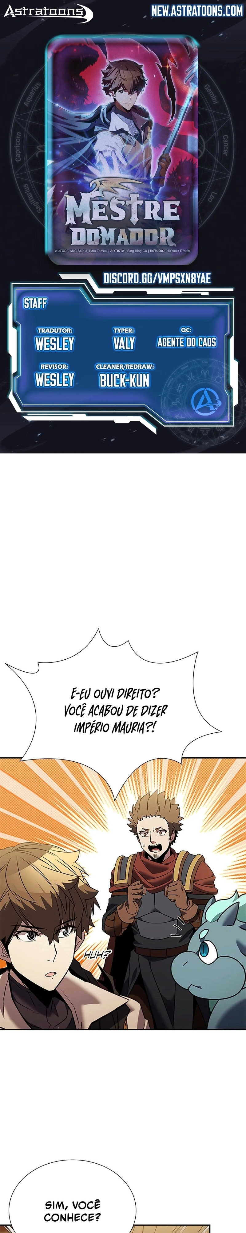 O Mestre Domador Capítulo 153 Página 1
