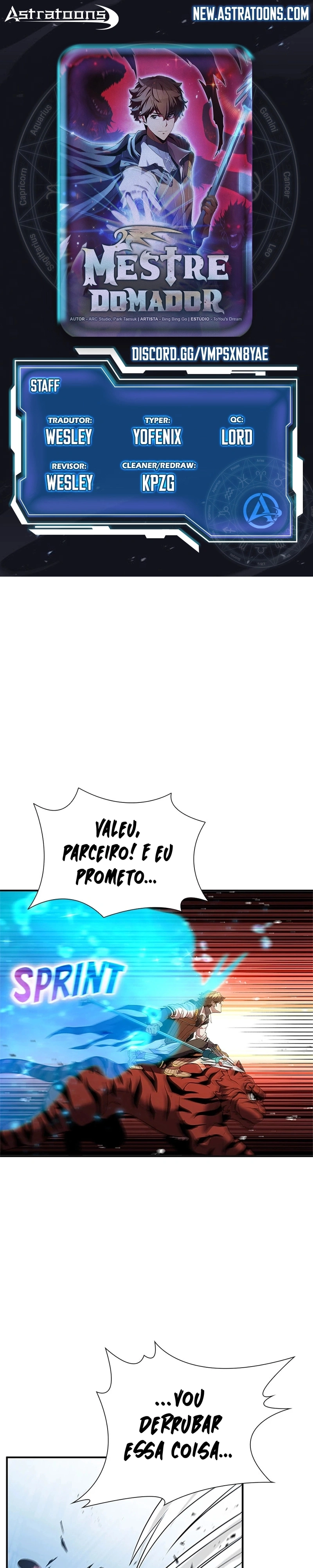 O Mestre Domador Capítulo 155 Página 1