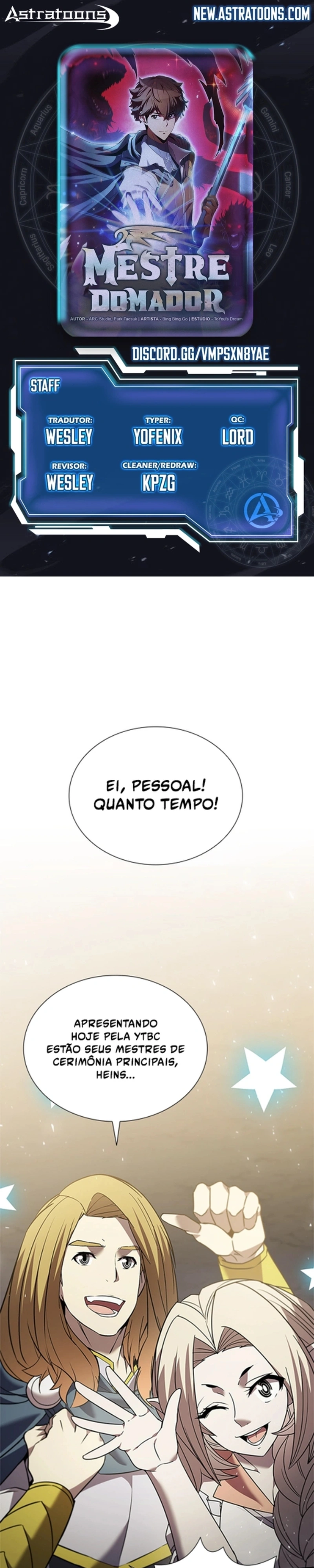 O Mestre Domador Capítulo 165 Página 1
