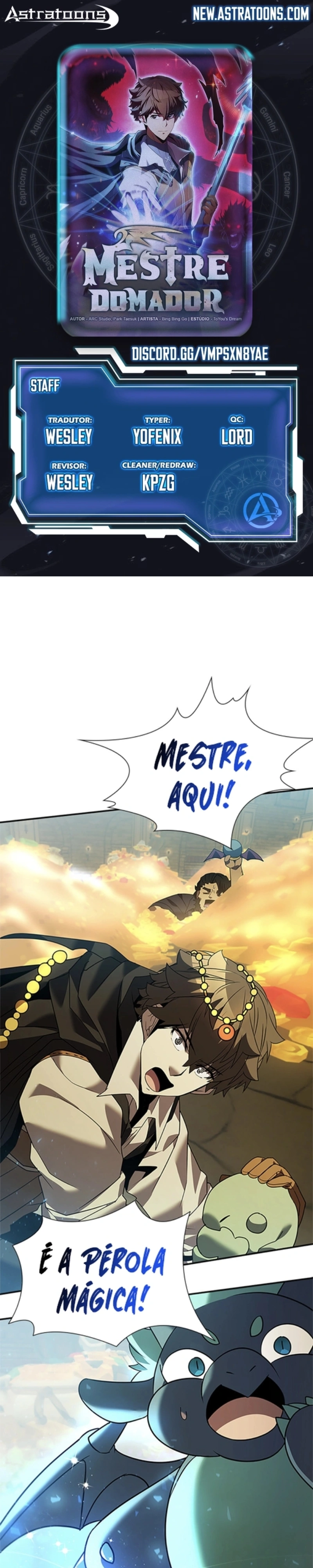 O Mestre Domador Capítulo 170 Página 1