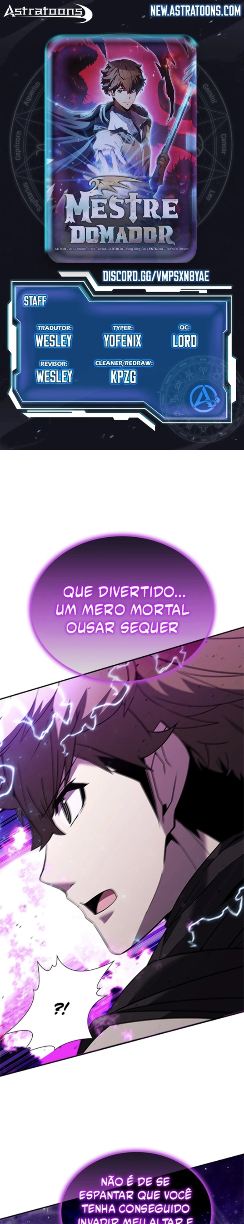 O Mestre Domador Capítulo 171 Página 1