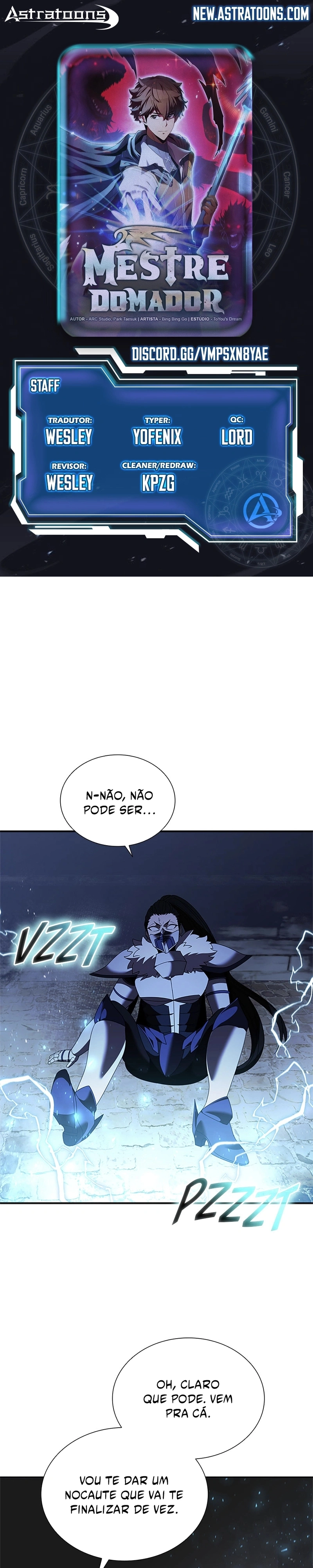O Mestre Domador Capítulo 177 Página 1