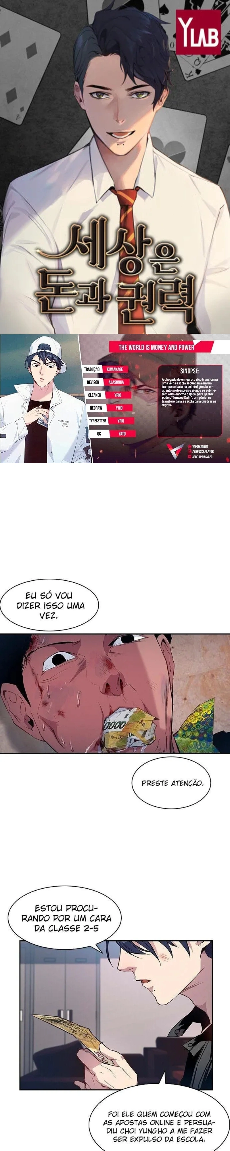 O Mundo é Poder e Dinheiro Capítulo 19 Página 1