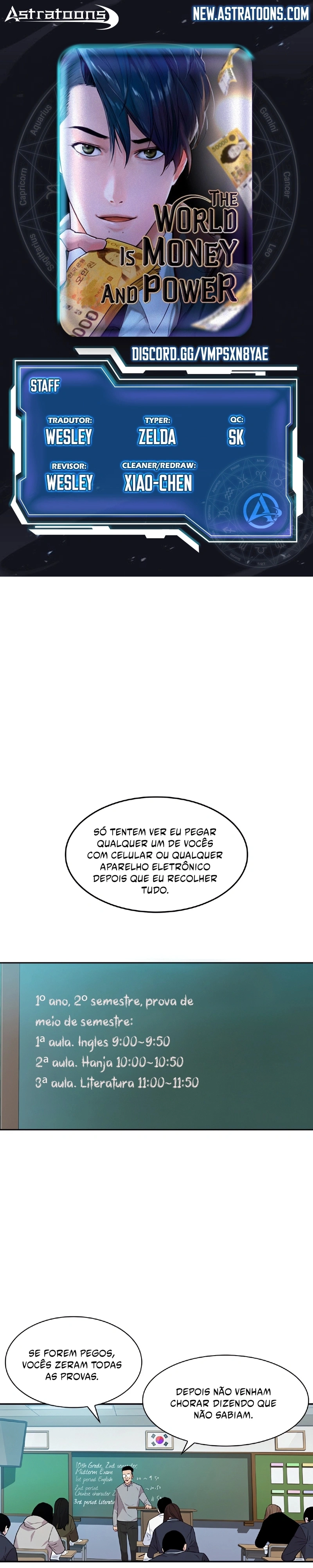 O Mundo é Poder e Dinheiro Capítulo 44 Página 1