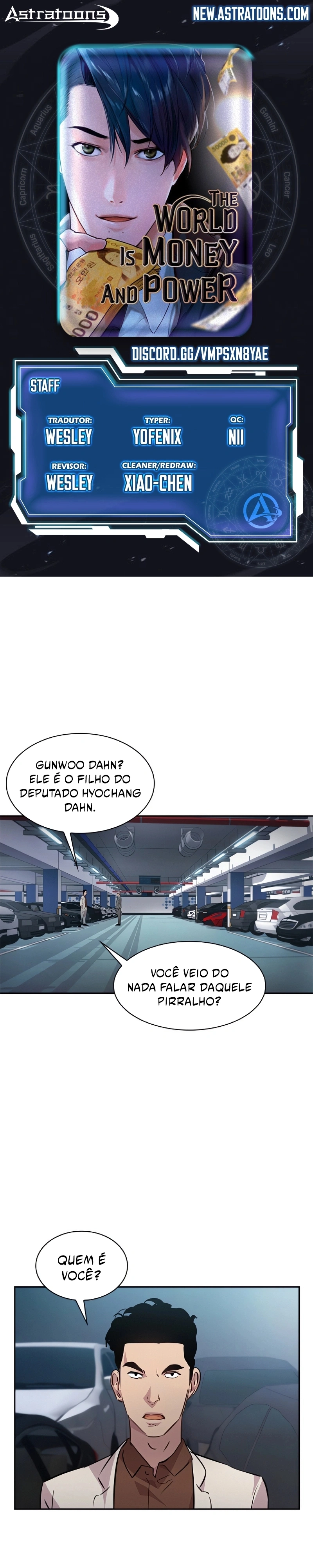 O Mundo é Poder e Dinheiro Capítulo 53 Página 1