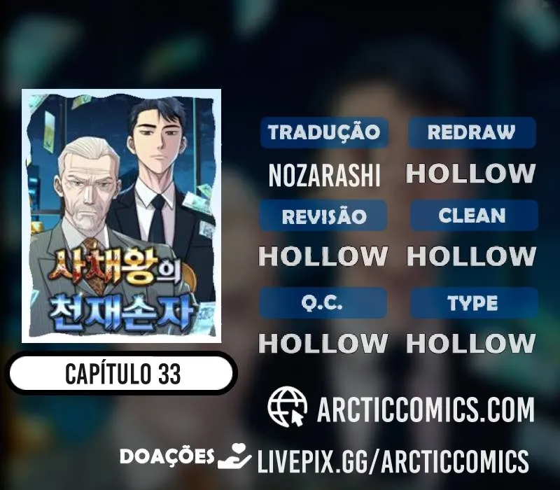O Neto Genial do Rei dos Agiotas Capítulo 33 Página 1