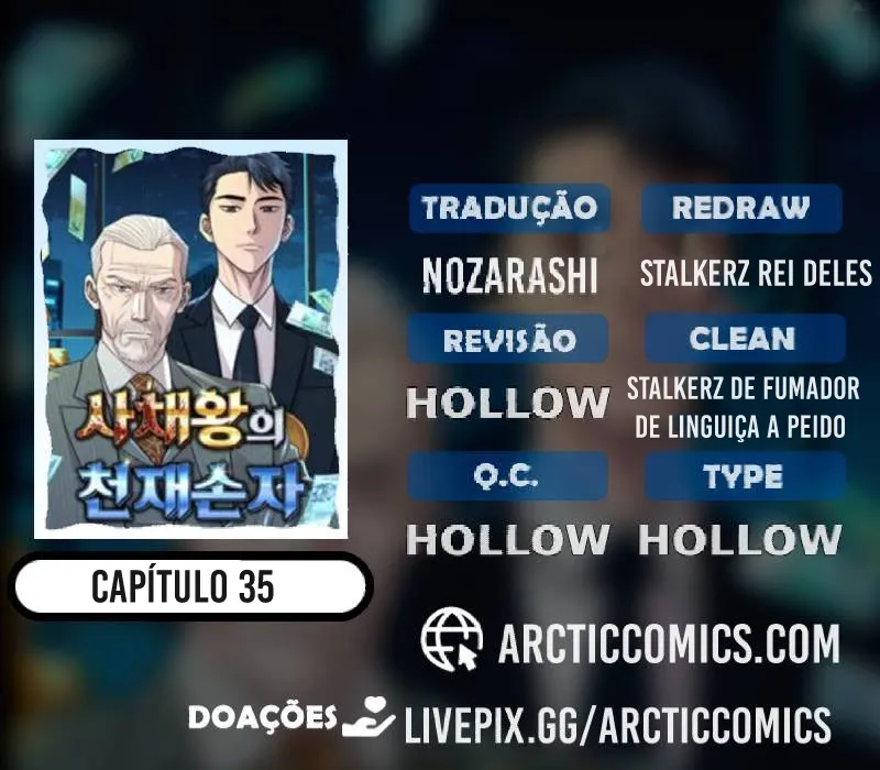 O Neto Genial do Rei dos Agiotas Capítulo 35 Página 1