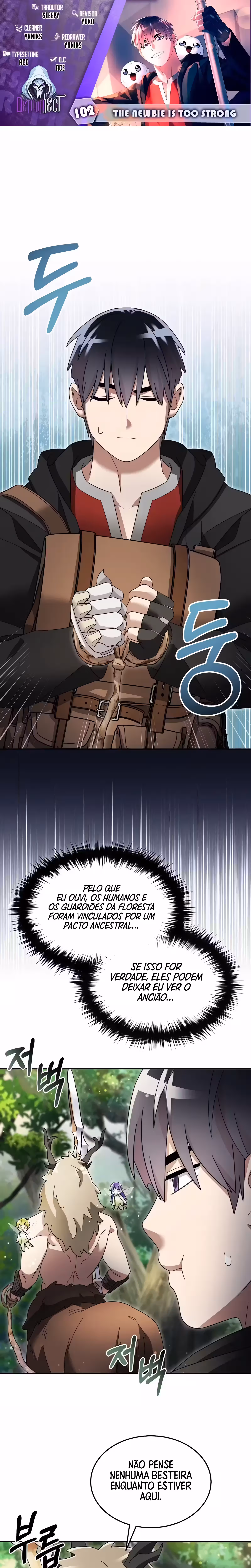 O Novato é Muito Poderoso Capítulo 102 Página 1