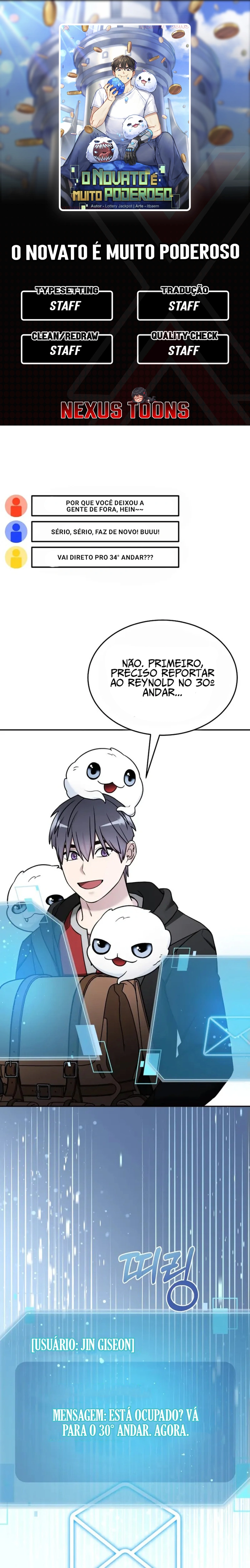 O Novato é Muito Poderoso Capítulo 147 Página 1