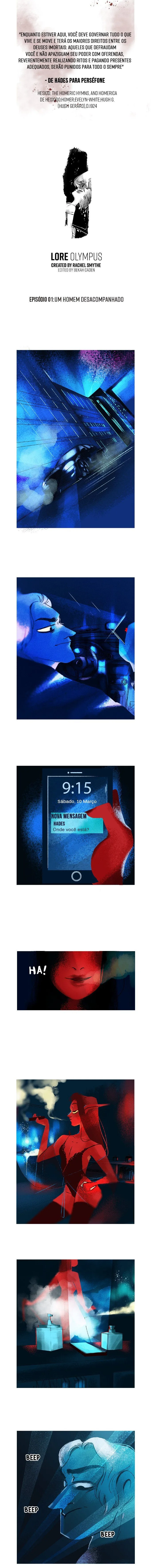 O Olimpo Após o Anoitecer Capítulo 1 Página 1