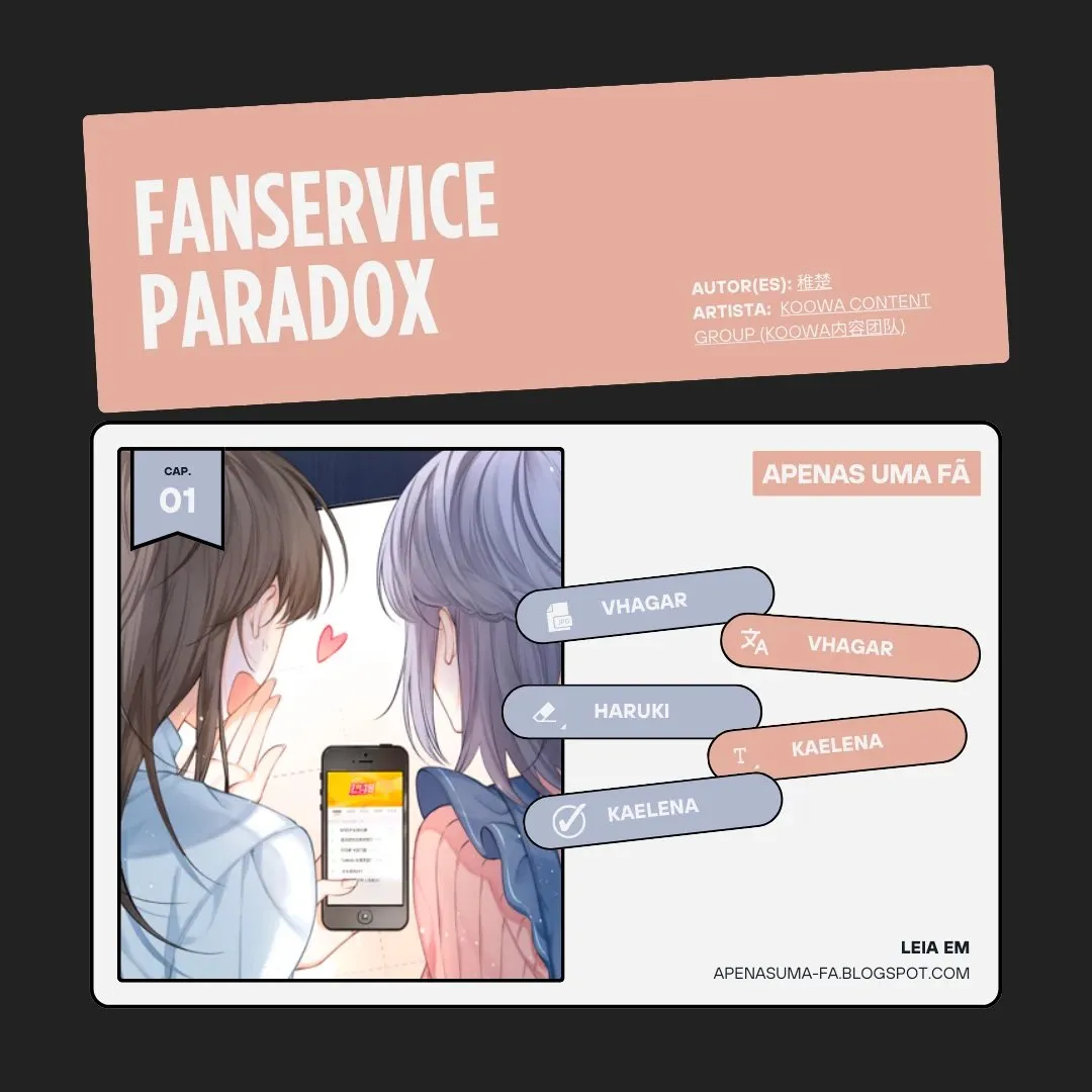 O Paradoxo do Fanservice Capítulo 1 Página 1
