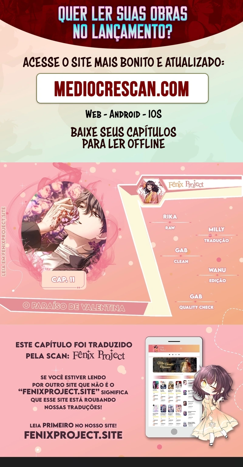 O Paraíso de Valentina +18 Capítulo 11 Página 1