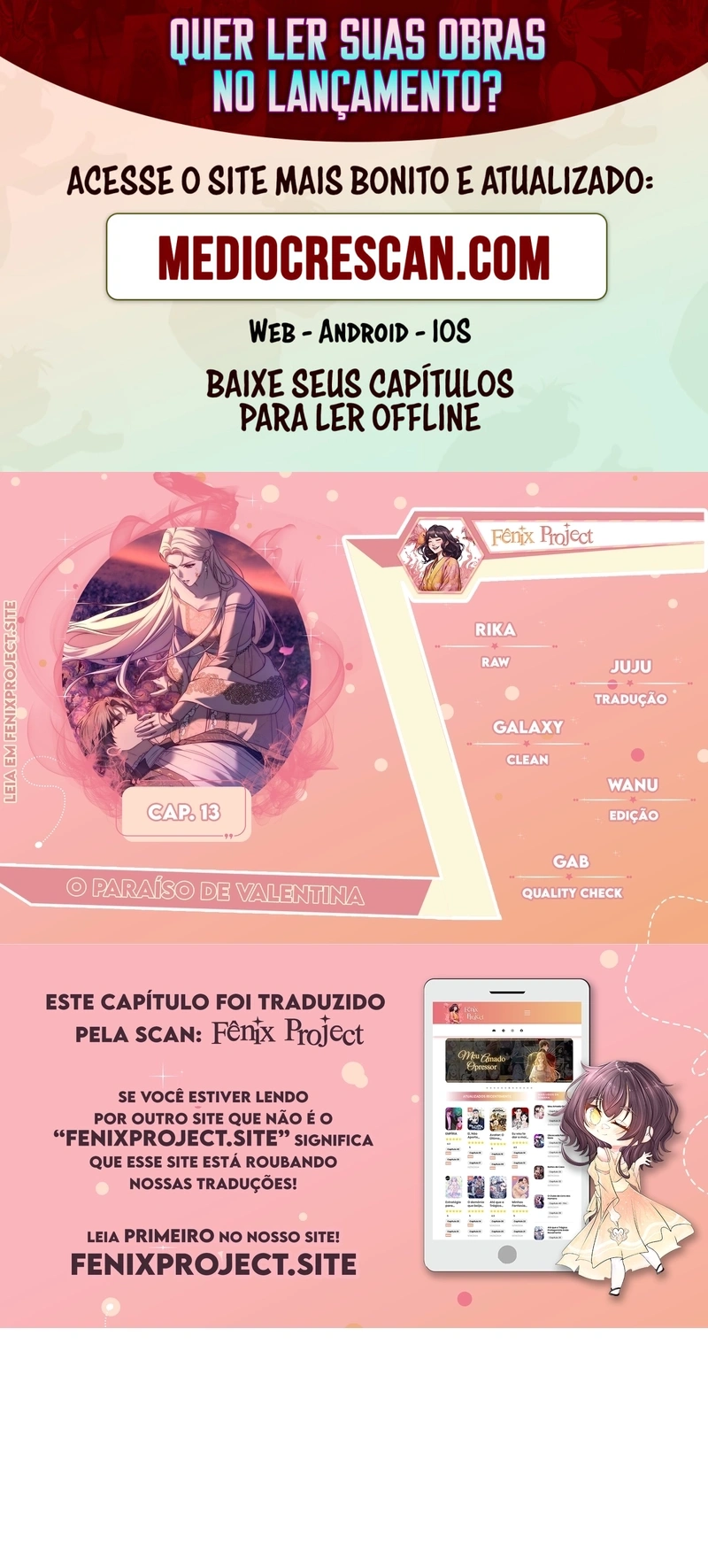 O Paraíso de Valentina +18 Capítulo 13 Página 1