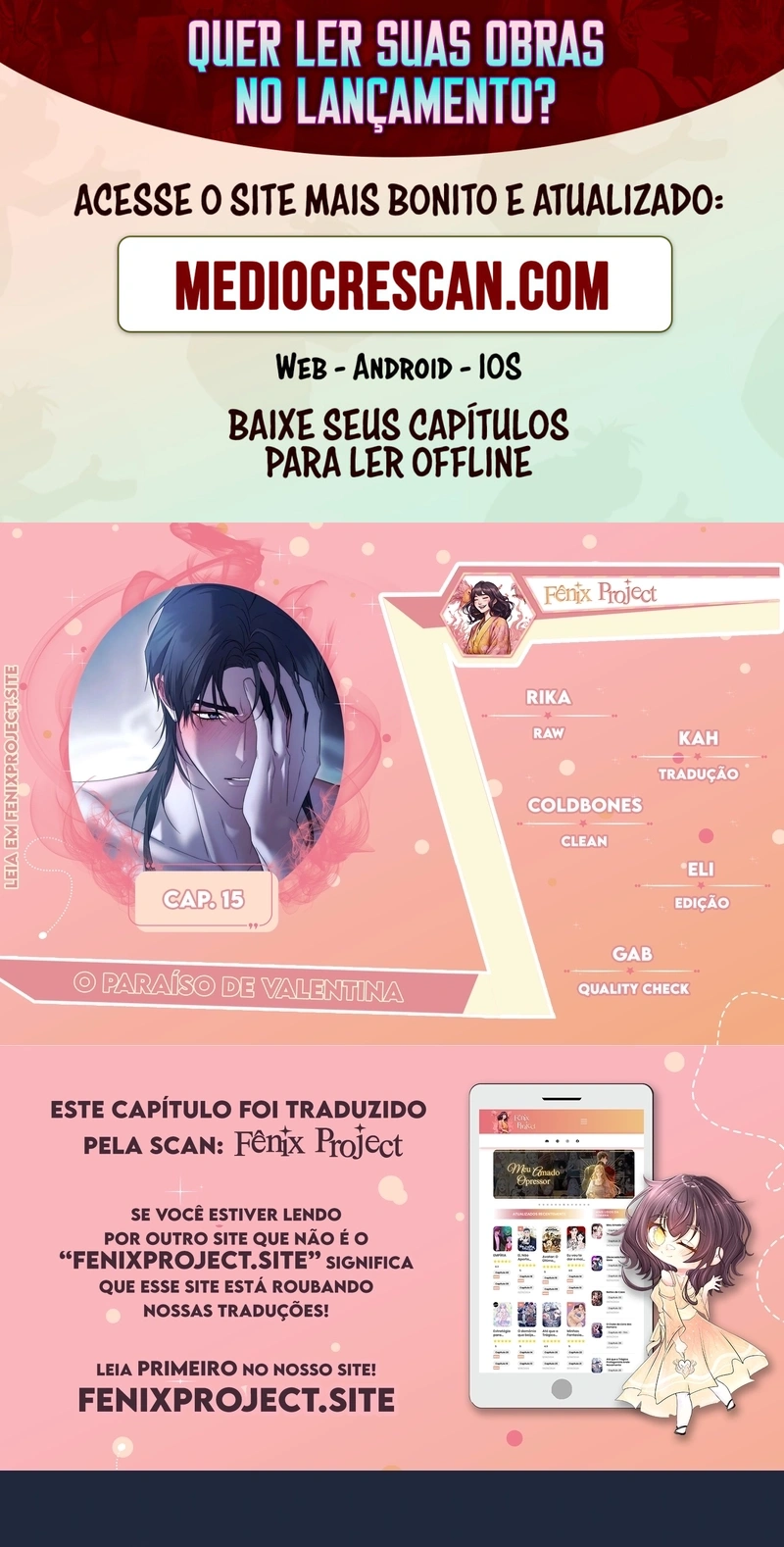 O Paraíso de Valentina +18 Capítulo 15 Página 1