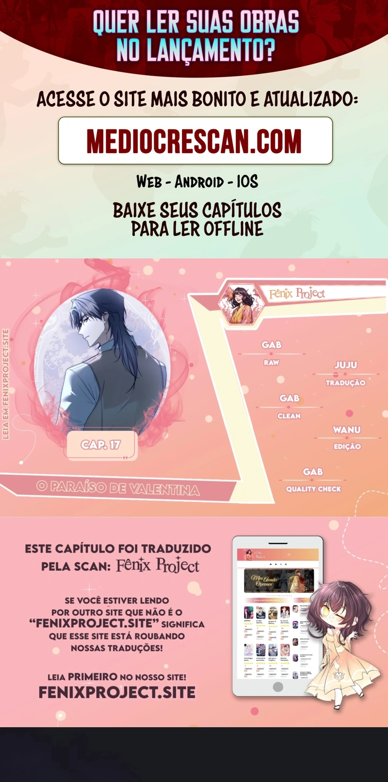 O Paraíso de Valentina +18 Capítulo 17 Página 1