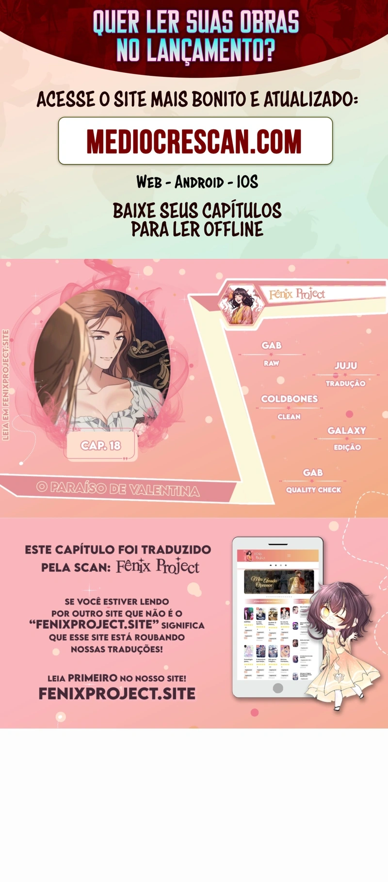 O Paraíso de Valentina +18 Capítulo 18 Página 1