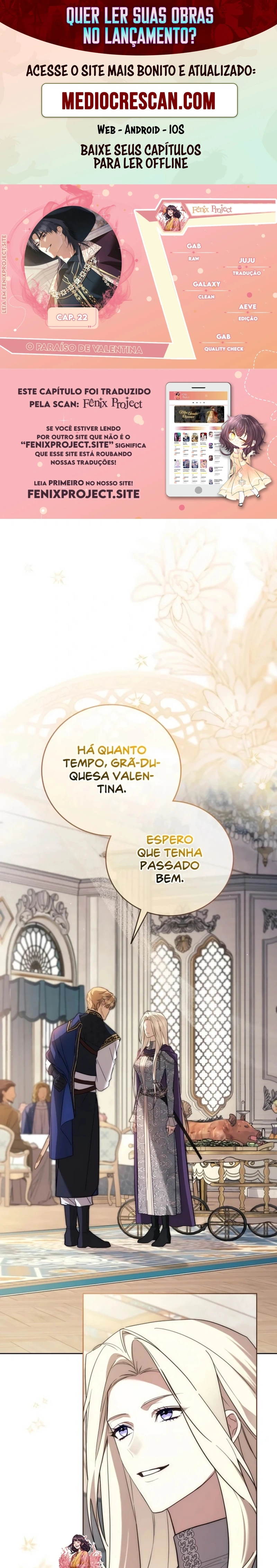 O Paraíso de Valentina +18 Capítulo 22 Página 1
