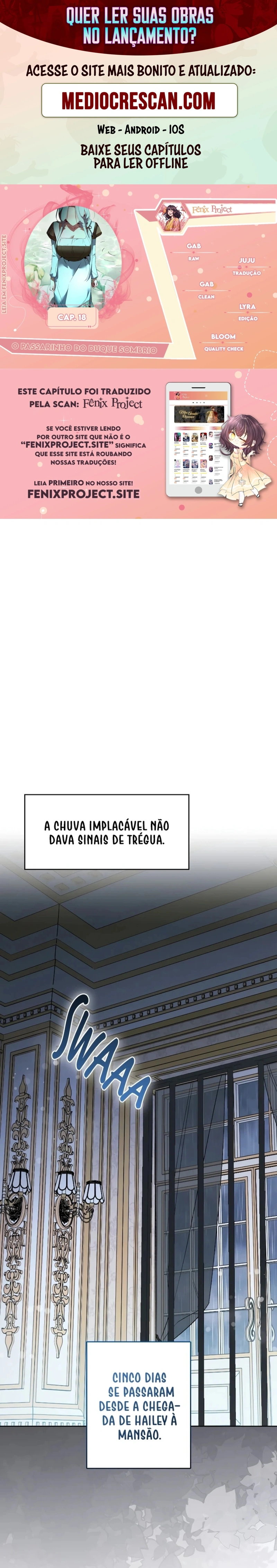 O Passarinho Do Duque Sombrio Capítulo 18 Página 1