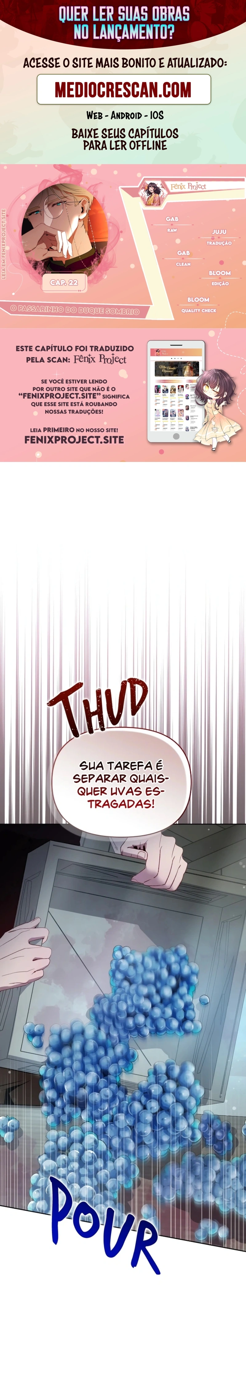 O Passarinho Do Duque Sombrio Capítulo 22 Página 1