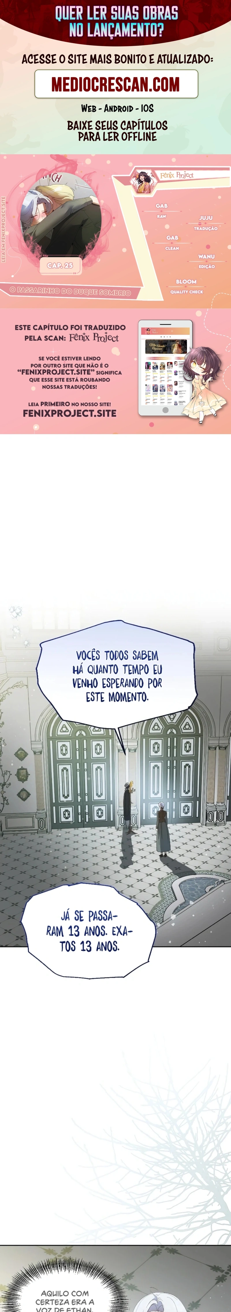 O Passarinho Do Duque Sombrio Capítulo 25 Página 1