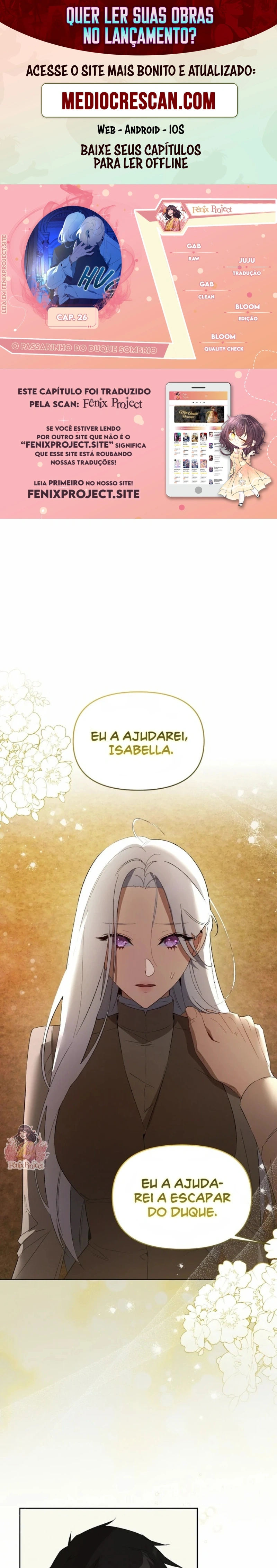 O Passarinho Do Duque Sombrio Capítulo 26 Página 1