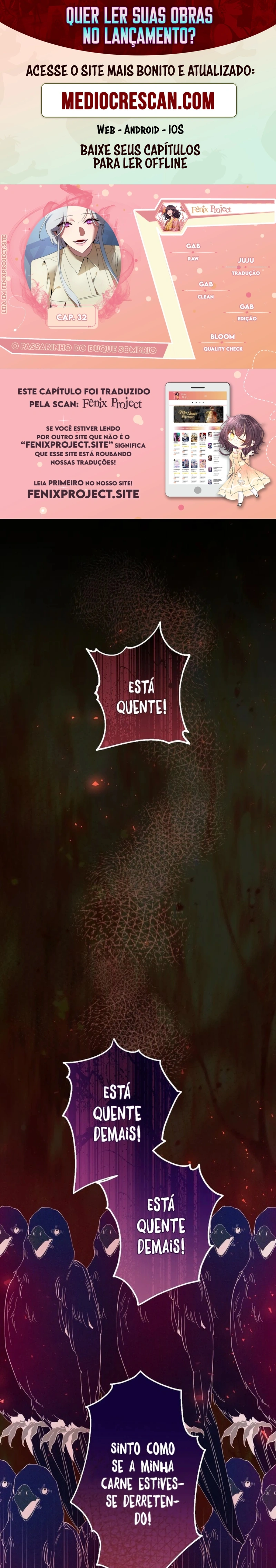 O Passarinho Do Duque Sombrio Capítulo 32 Página 1