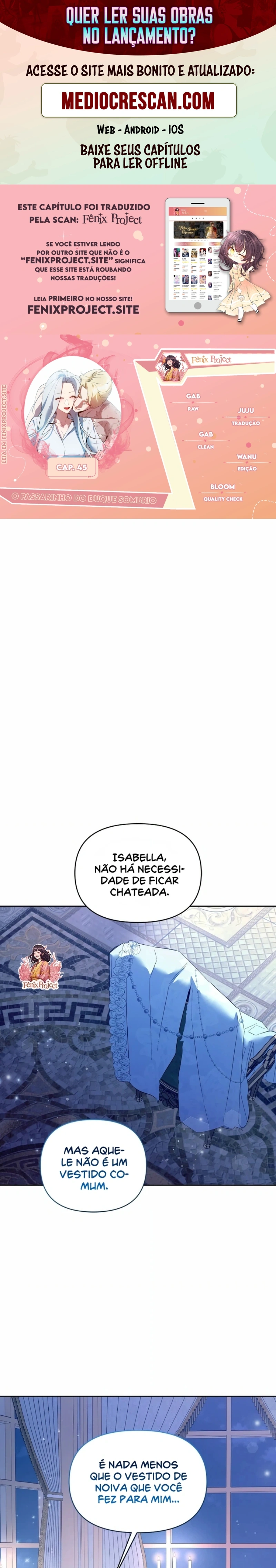 O Passarinho Do Duque Sombrio Capítulo 35 Página 1