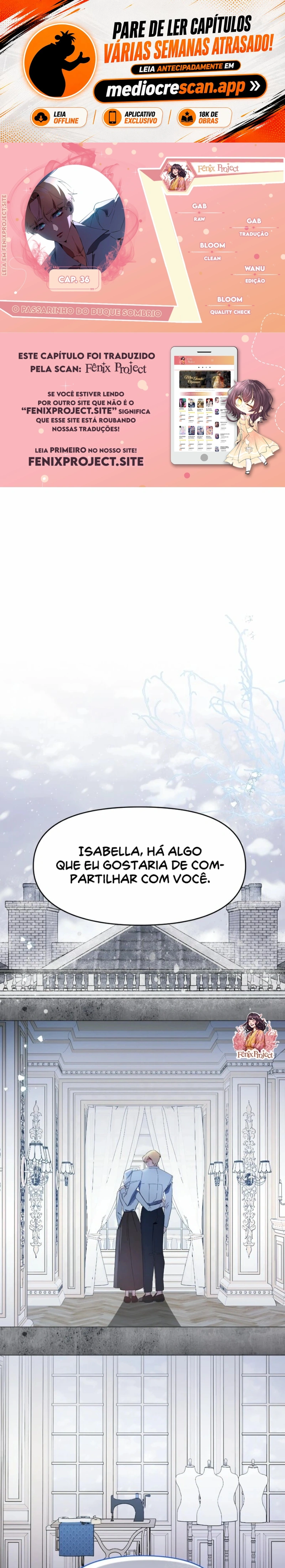 O Passarinho Do Duque Sombrio Capítulo 36 Página 1
